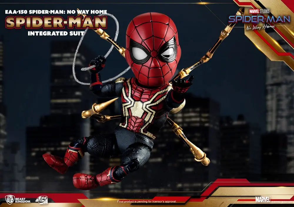 Spider-Man: No Way Home Egg Attack Action Figura Spider-Man Integrated Suit 17 cm fotografija izdelka