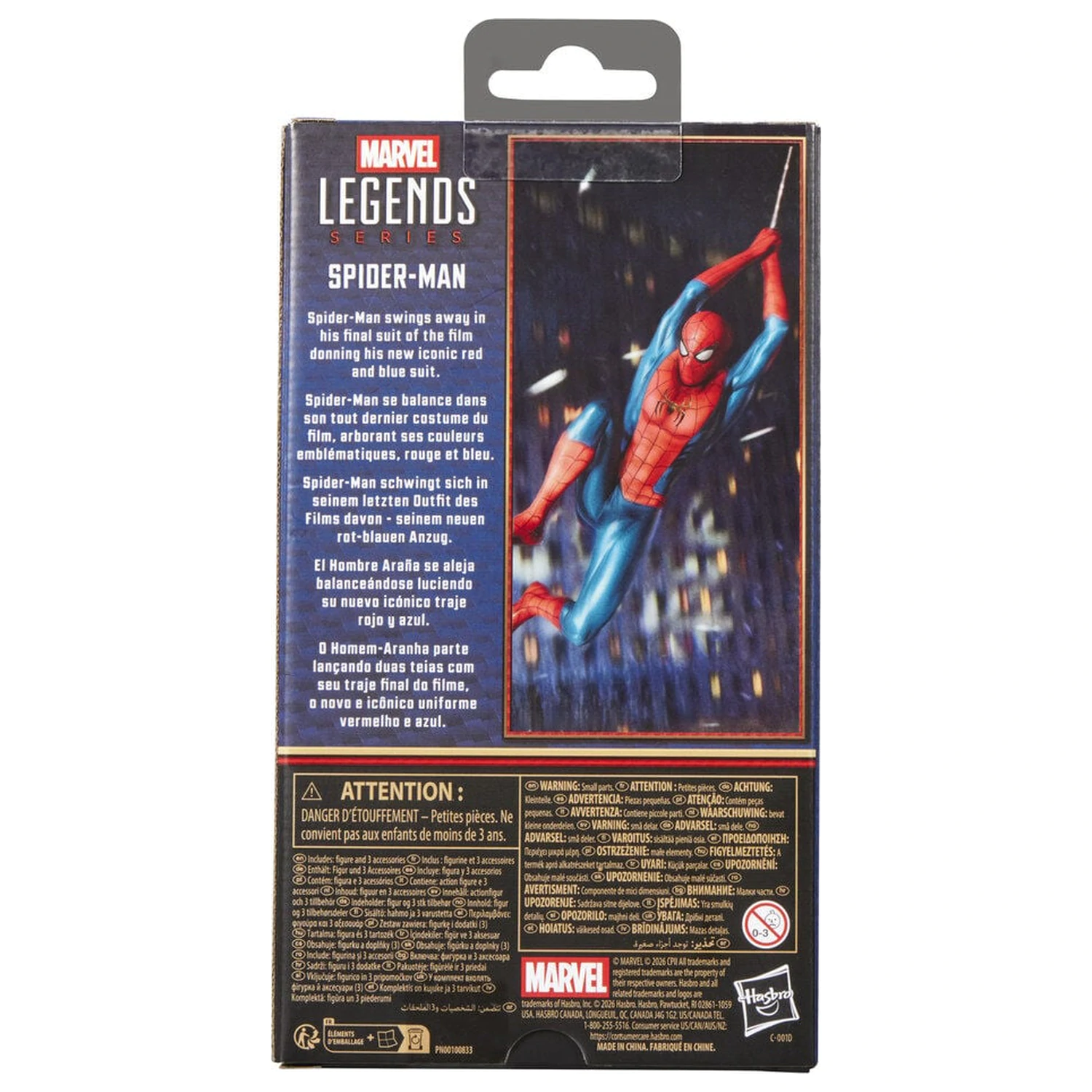 Spider-Man No Way Home Marvel Legends Series figura Spider-Man 15cm fotografija izdelka