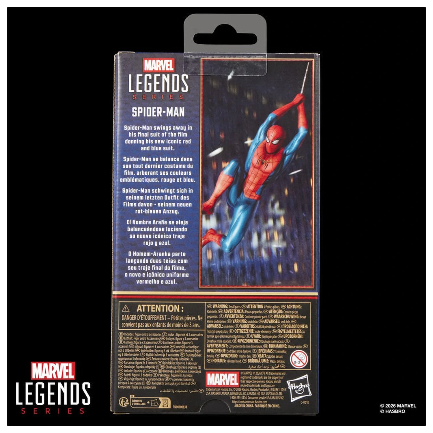 Spider-Man No Way Home Marvel Legends Series figura Spider-Man 15cm fotografija izdelka