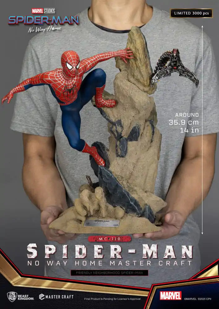Spider-Man: No Way Home Master Craft kip Prijazni Sosed Spider-Man 36 cm fotografija izdelka