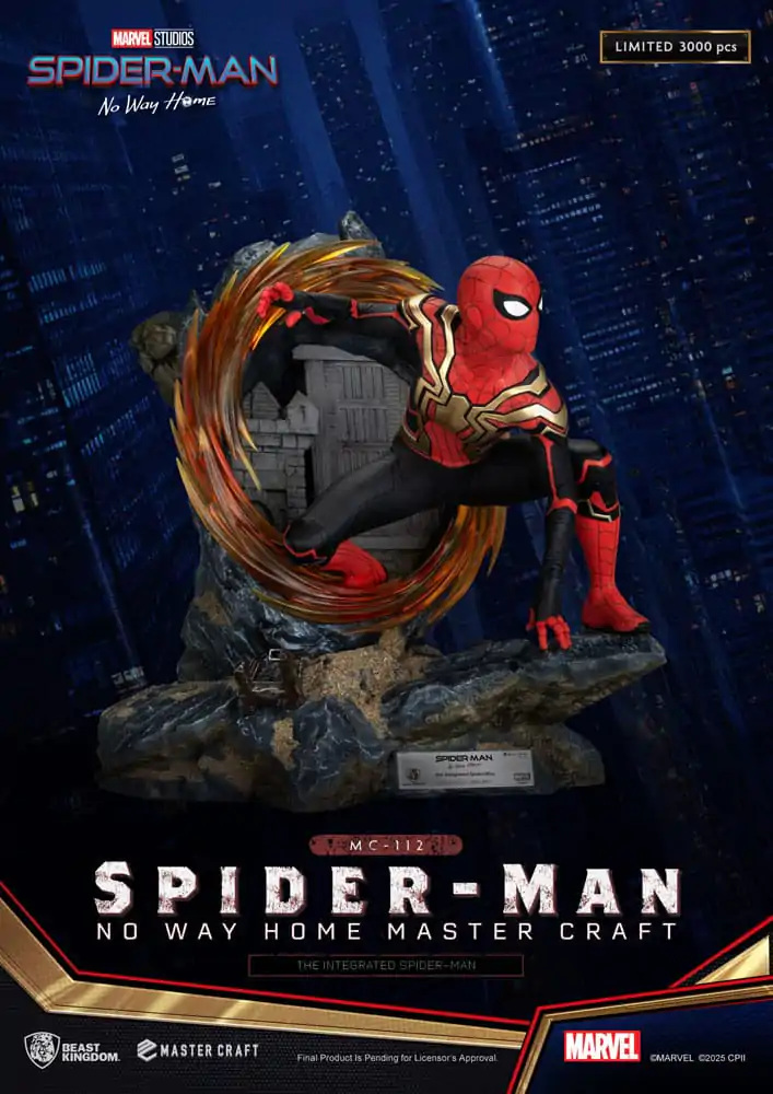 Spider-Man: No Way Home Master Craft Kip The Integrated Spider-Man 31 cm fotografija izdelka