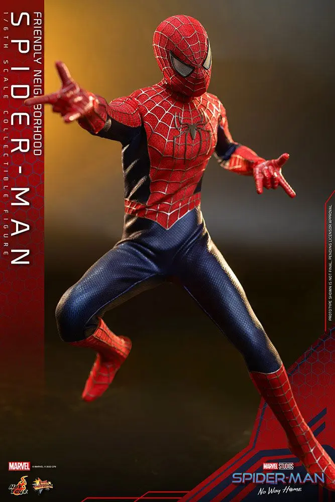 Spider-Man: No Way Home Movie Masterpiece akcijska figura 1/6 Friendly Neighborhood Spider-Man 30 cm fotografija izdelka