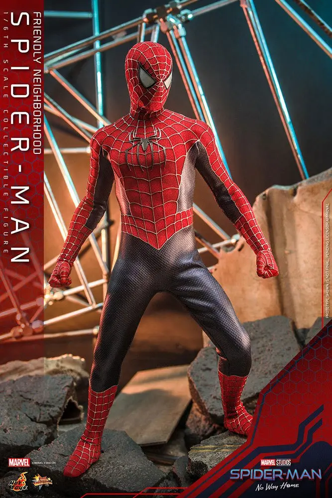 Spider-Man: No Way Home Movie Masterpiece akcijska figura 1/6 Friendly Neighborhood Spider-Man 30 cm fotografija izdelka