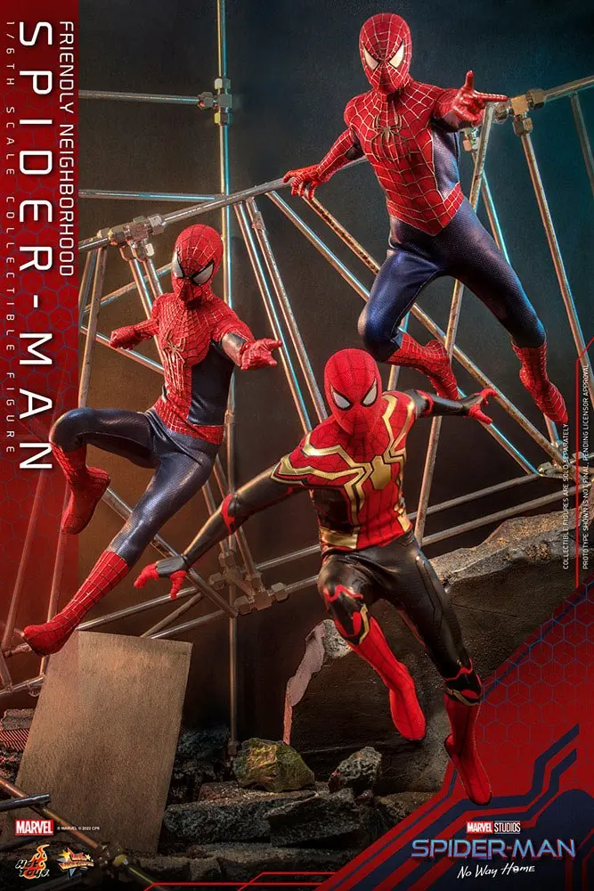 Spider-Man: No Way Home Movie Masterpiece akcijska figura 1/6 Friendly Neighborhood Spider-Man 30 cm fotografija izdelka