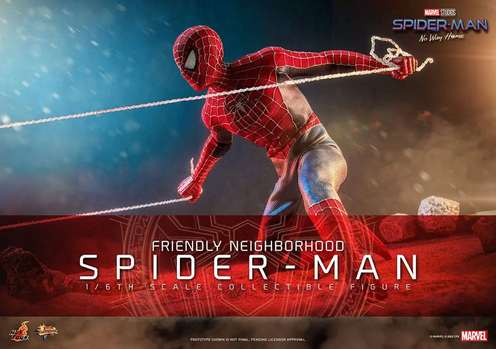 Spider-Man: No Way Home Movie Masterpiece akcijska figura 1/6 Friendly Neighborhood Spider-Man 30 cm fotografija izdelka