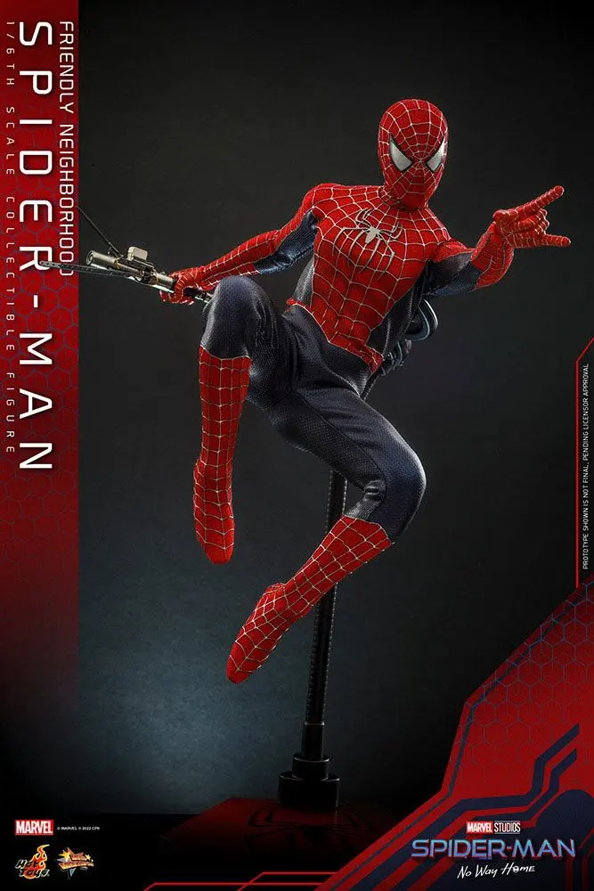 Spider-Man: No Way Home Movie Masterpiece akcijska figura 1/6 Friendly Neighborhood Spider-Man 30 cm fotografija izdelka