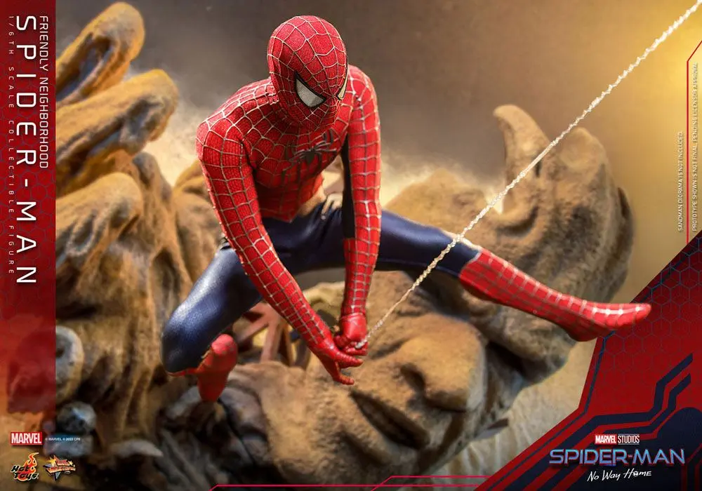 Spider-Man: No Way Home Movie Masterpiece akcijska figura 1/6 Friendly Neighborhood Spider-Man 30 cm fotografija izdelka