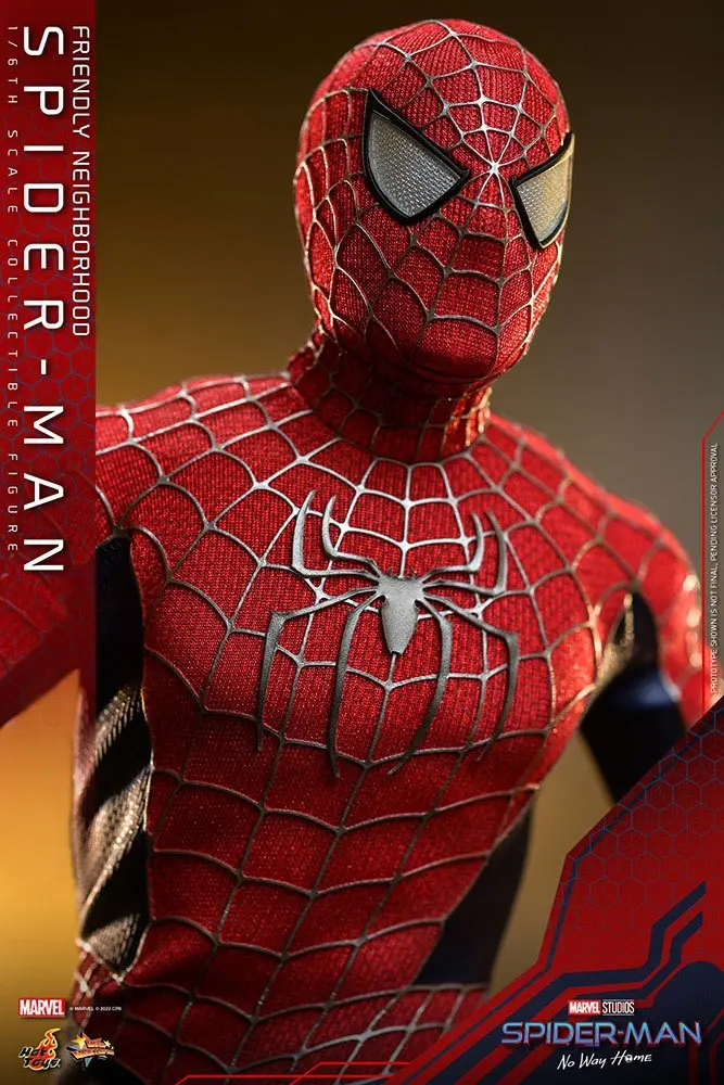 Spider-Man: No Way Home Movie Masterpiece akcijska figura 1/6 Friendly Neighborhood Spider-Man 30 cm fotografija izdelka