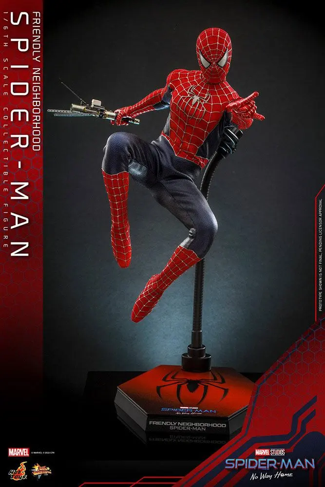 Spider-Man: No Way Home Movie Masterpiece akcijska figura 1/6 Friendly Neighborhood Spider-Man 30 cm fotografija izdelka