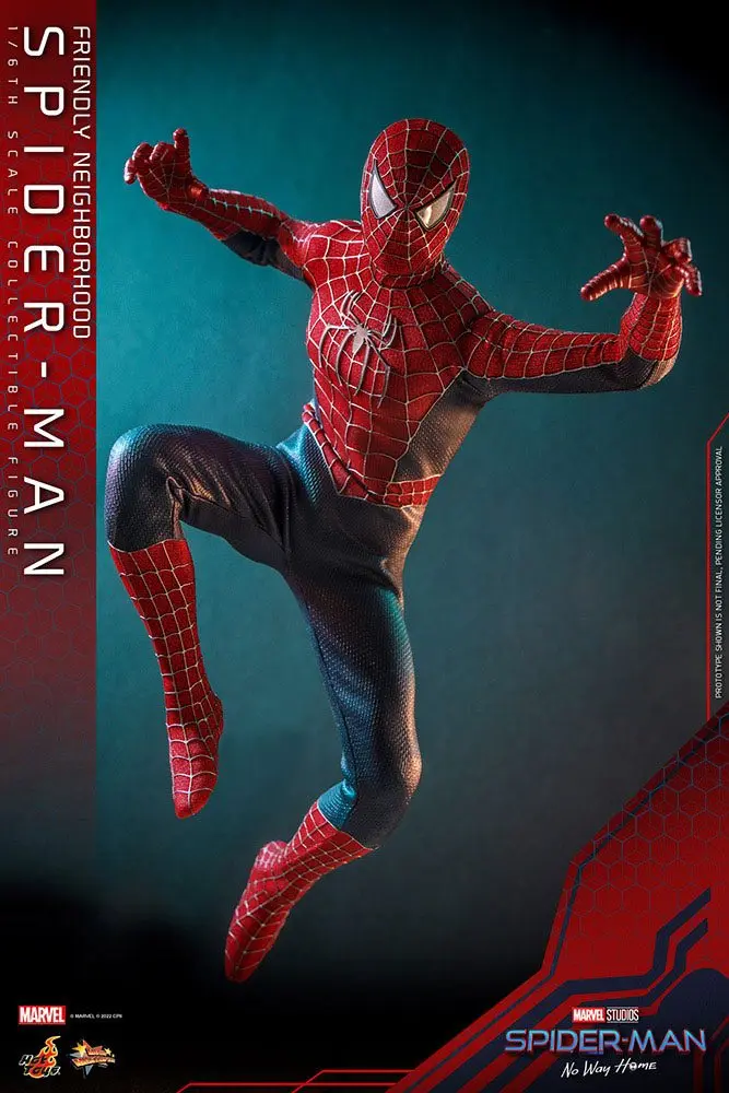 Spider-Man: No Way Home Movie Masterpiece akcijska figura 1/6 Friendly Neighborhood Spider-Man 30 cm fotografija izdelka