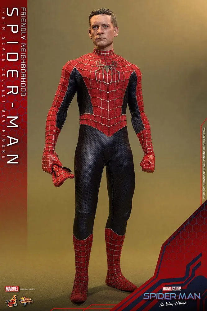 Spider-Man: No Way Home Movie Masterpiece akcijska figura 1/6 Friendly Neighborhood Spider-Man 30 cm fotografija izdelka