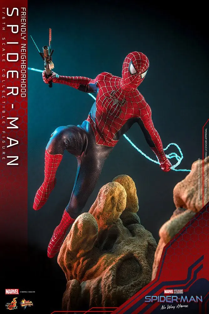 Spider-Man: No Way Home Movie Masterpiece akcijska figura 1/6 Friendly Neighborhood Spider-Man 30 cm fotografija izdelka