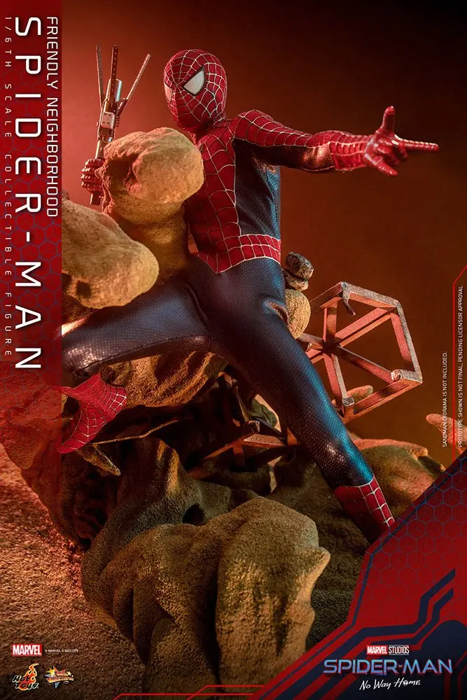 Spider-Man: No Way Home Movie Masterpiece akcijska figura 1/6 Friendly Neighborhood Spider-Man 30 cm fotografija izdelka