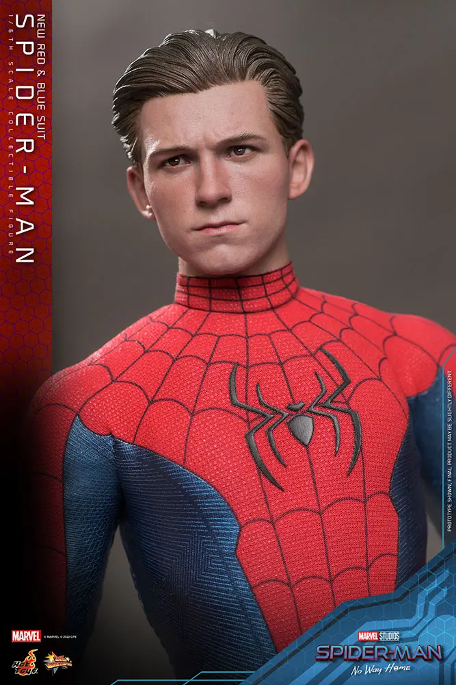 Spider-Man: No Way Home Movie Masterpiece akcijska figura 1/6 Spider-Man (New Red and Blue Suit) 28 cm fotografija izdelka