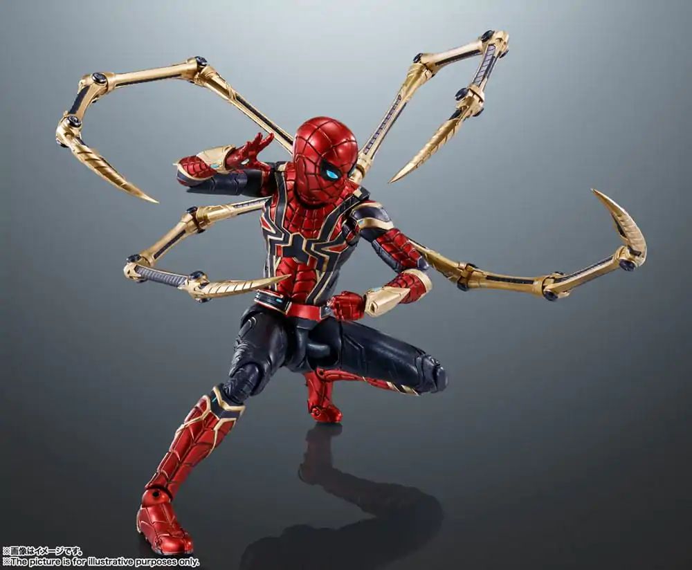 Spider-Man: No Way Home S.H. Figuarts akcijska figura Iron Spider-Man 15 cm fotografija izdelka