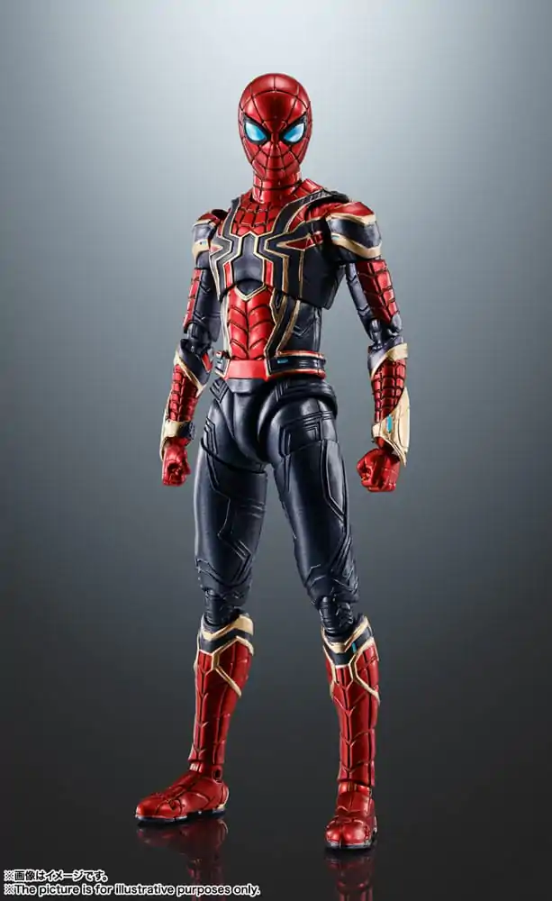 Spider-Man: No Way Home S.H. Figuarts akcijska figura Iron Spider-Man 15 cm fotografija izdelka