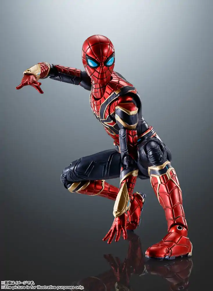 Spider-Man: No Way Home S.H. Figuarts akcijska figura Iron Spider-Man 15 cm fotografija izdelka