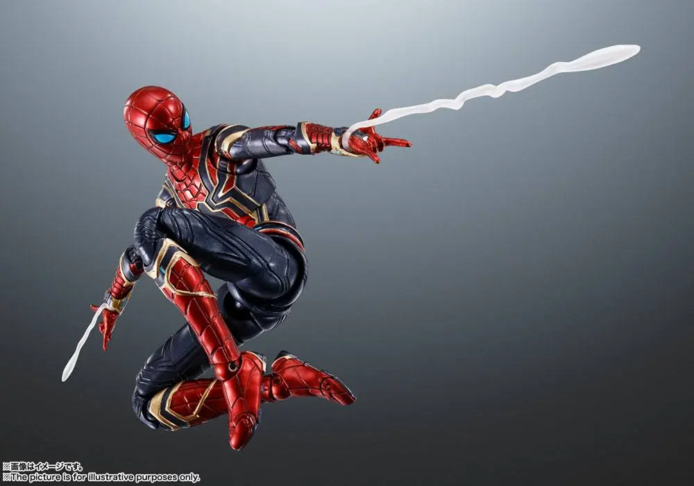 Spider-Man: No Way Home S.H. Figuarts Akcijska Figura Iron Spider-Man 15 cm fotografija izdelka