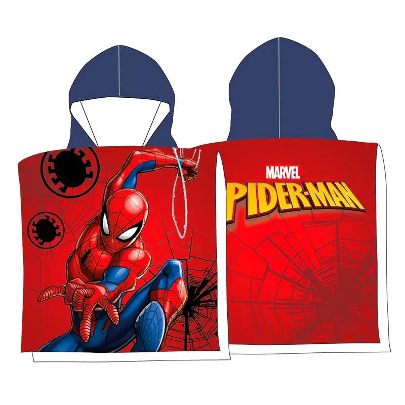 Marvel Spiderman bombažna poncho brisača fotografija izdelka