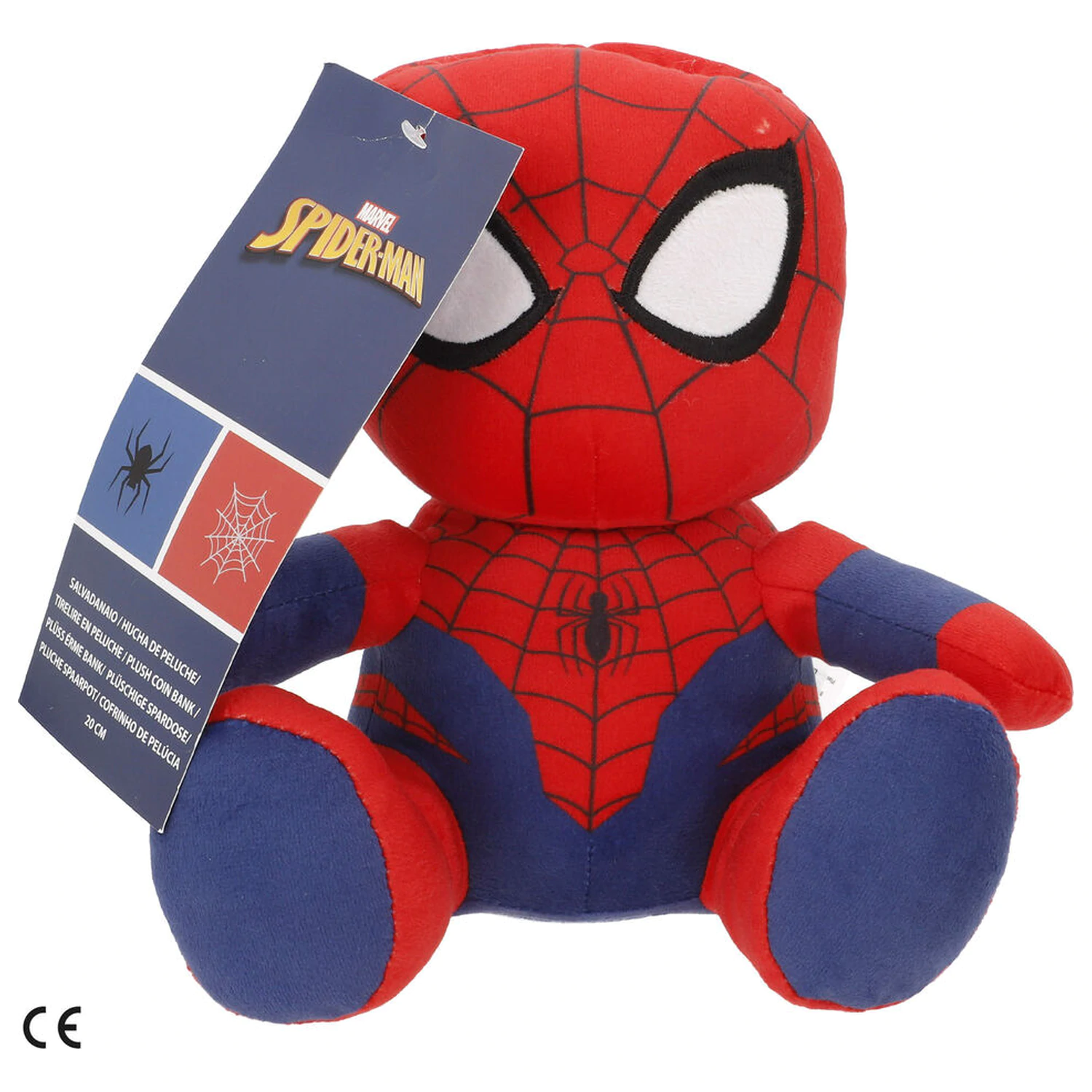 Marvel Spiderman hranilnik plišasta igrača 20cm fotografija izdelka