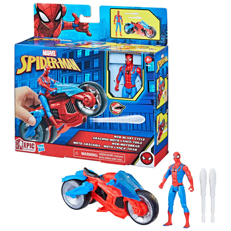 Marvel Spiderman Spiderman + Figura z vozilom fotografija izdelka