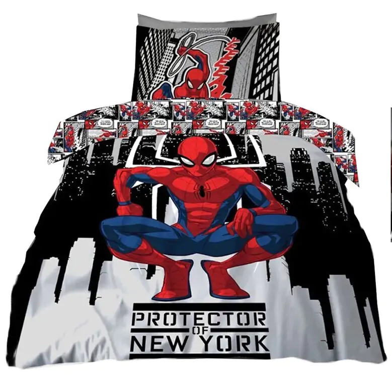Marvel Spider-Man policotton prevleka za odejo bed 135cm fotografija izdelka