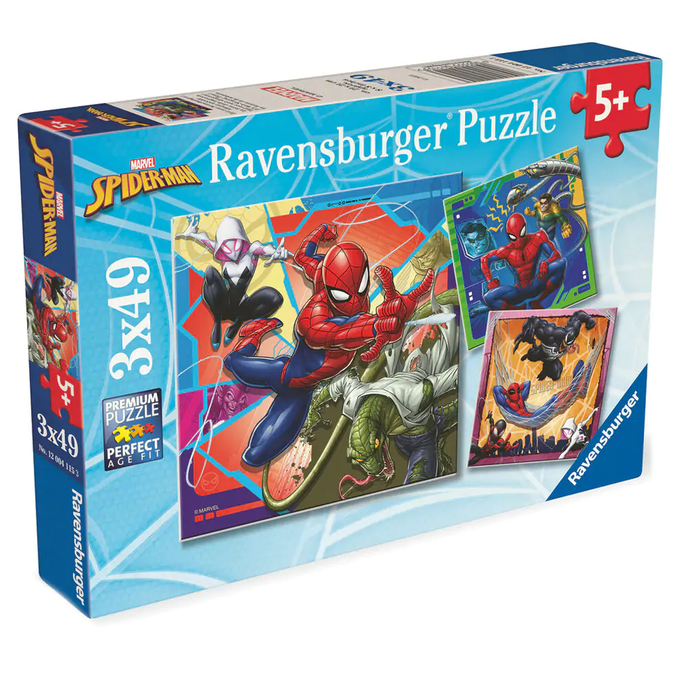Marvel Spiderman sestavljanka 3x39 kosov fotografija izdelka