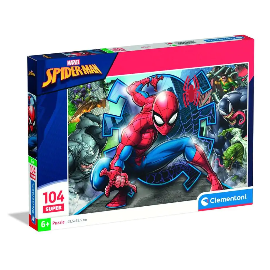 Marvel Spiderman super puzzle 104 kosov fotografija izdelka