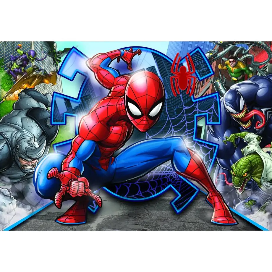 Marvel Spiderman super puzzle 104 kosov fotografija izdelka