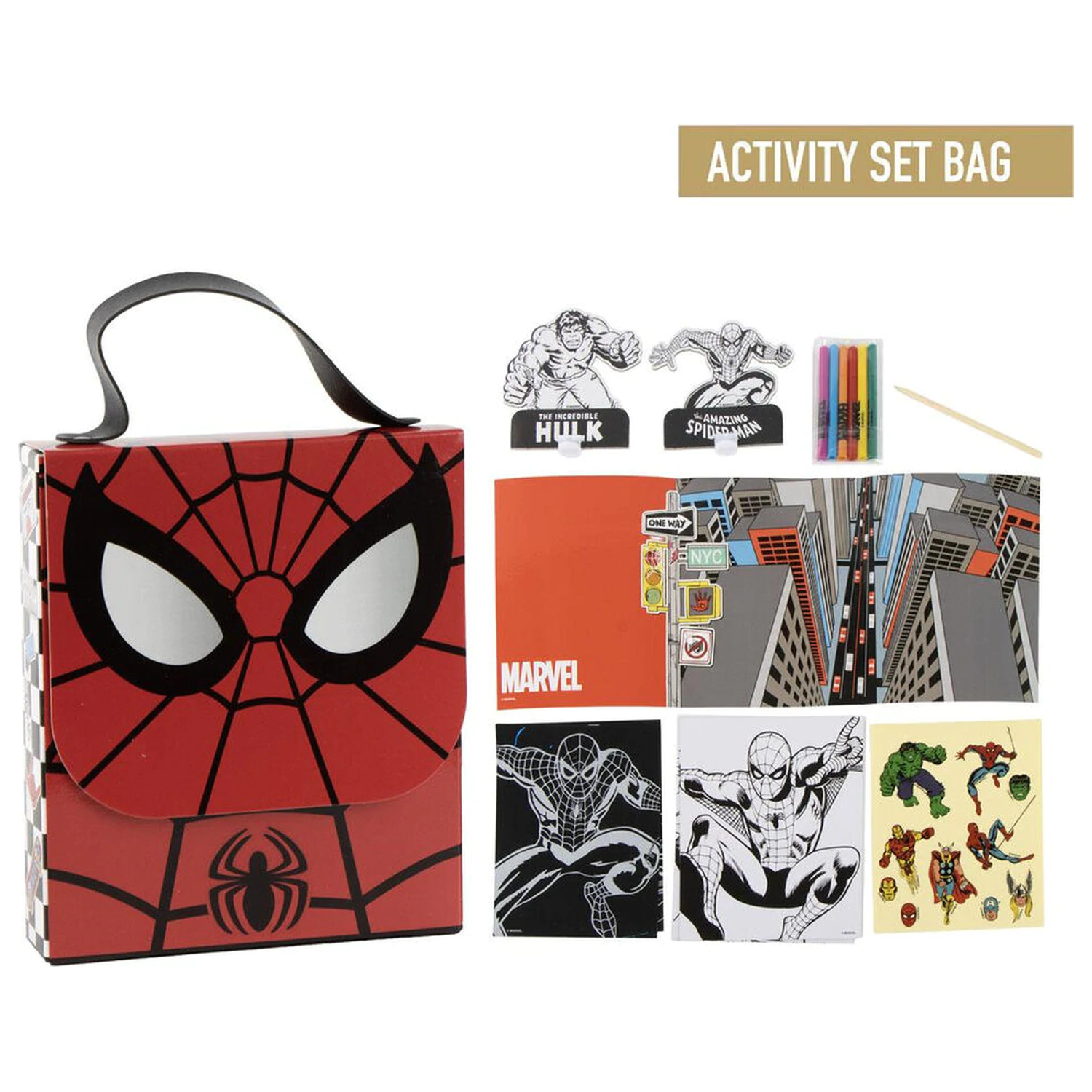 Marvel Spiderman nahrbtnik za barvanje fotografija izdelka