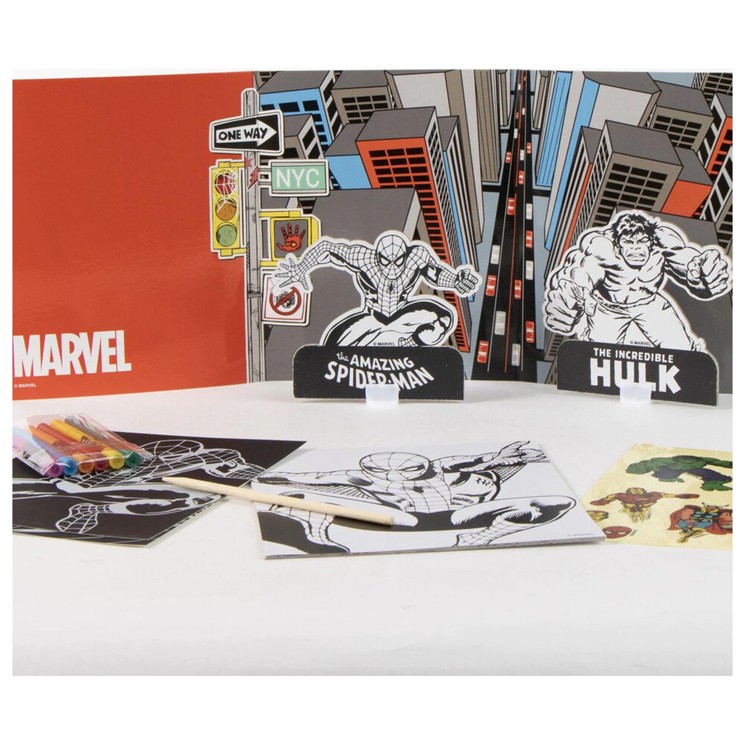Marvel Spiderman nahrbtnik za barvanje fotografija izdelka