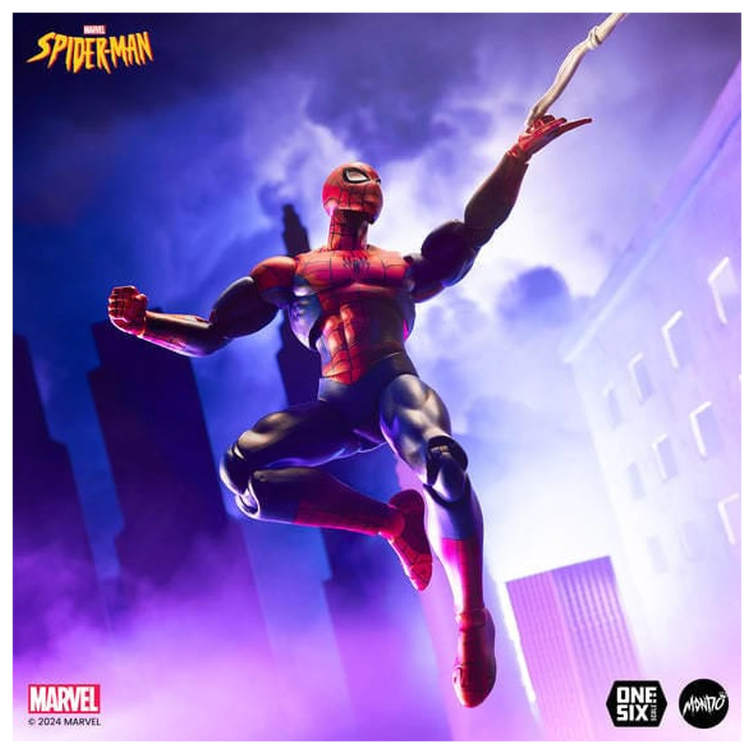 Spider-Man: The Animated Series akcijska figura 1/6 Spider-Man 30 cm fotografija izdelka