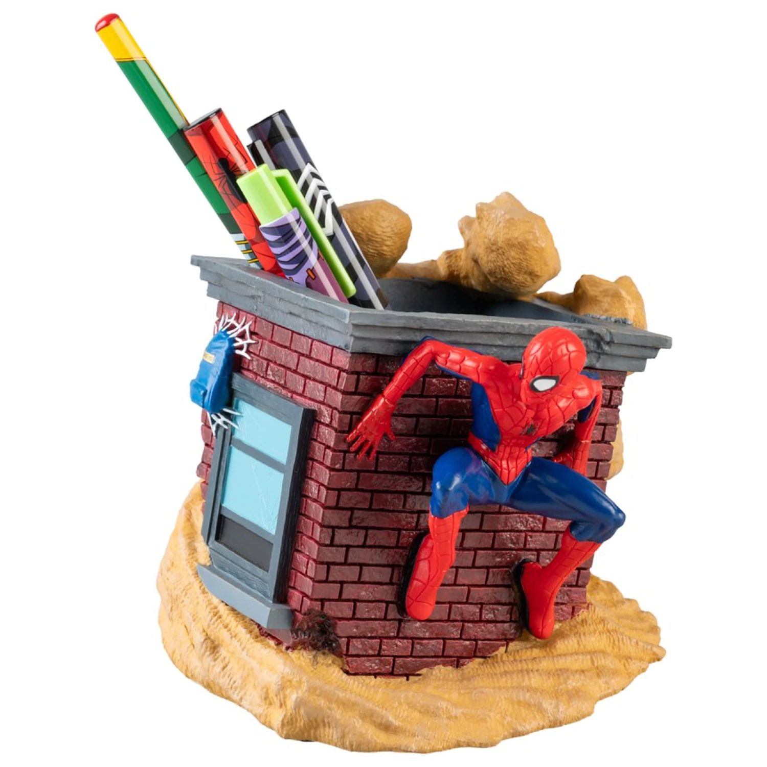 Marvel Spiderman držala za svinčnike + svinčniki fotografija izdelka