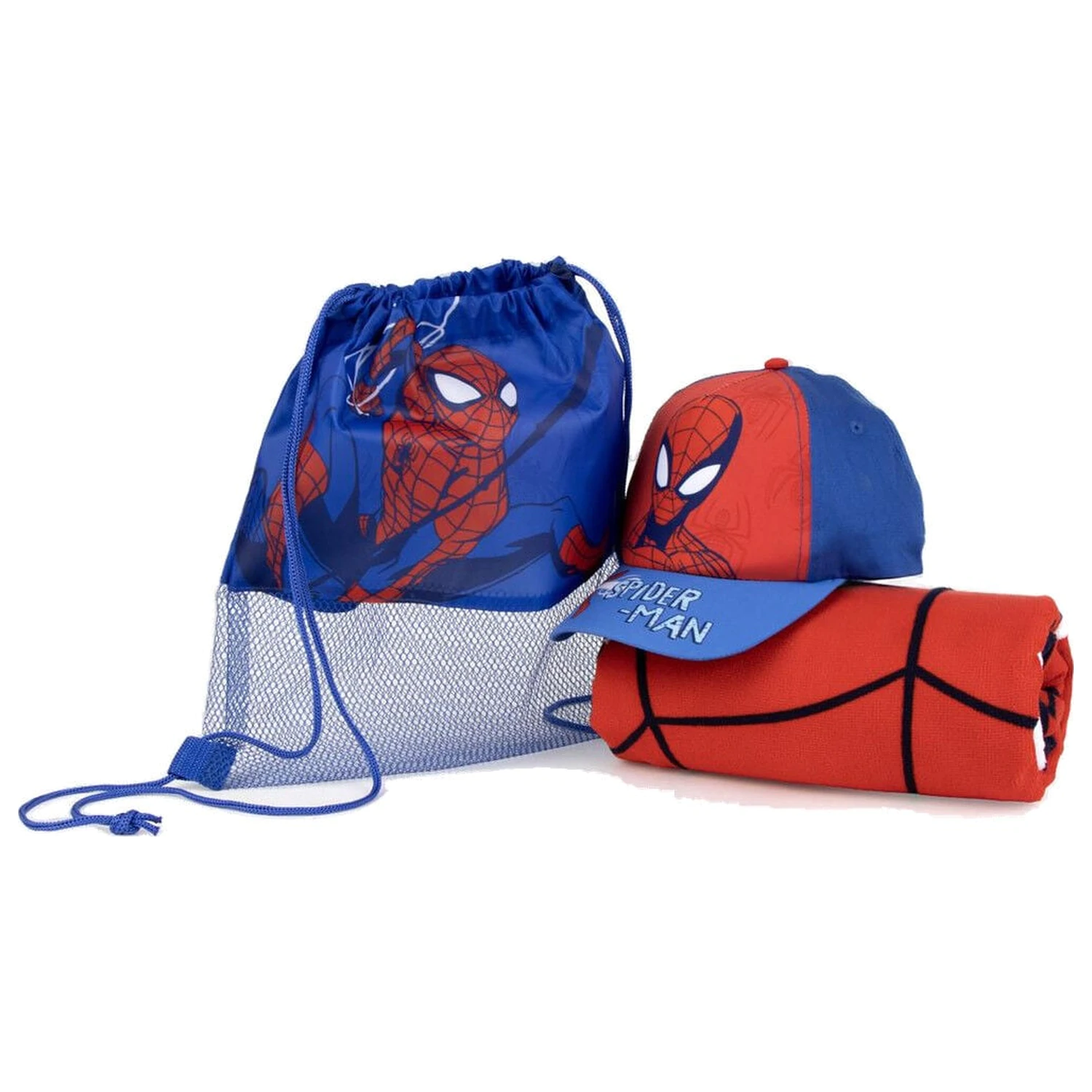 Marvel Spiderman komplet z brisačo, torbo in kapa fotografija izdelka