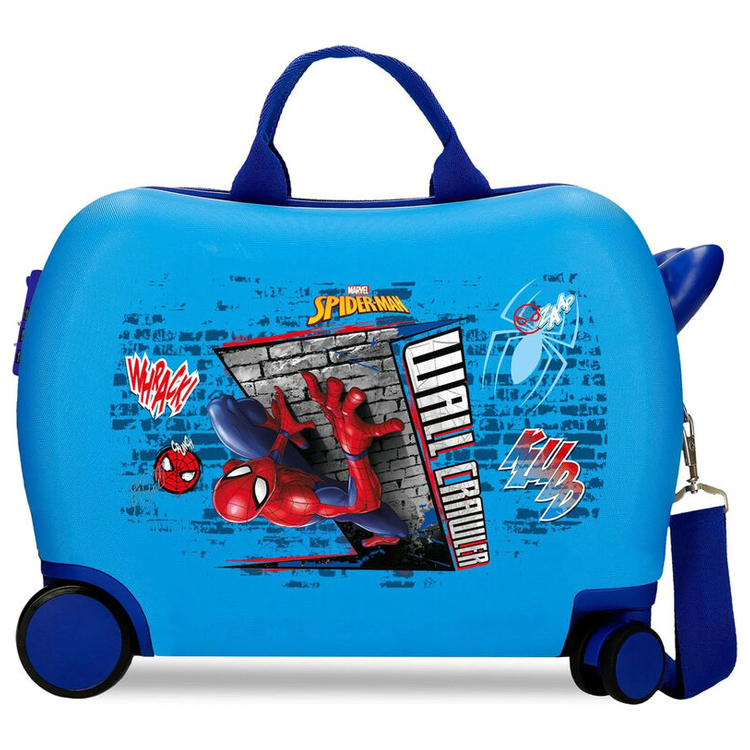 Marvel Spiderman Wall Crawler ABS potovalni kovček na kolescih 50cm fotografija izdelka