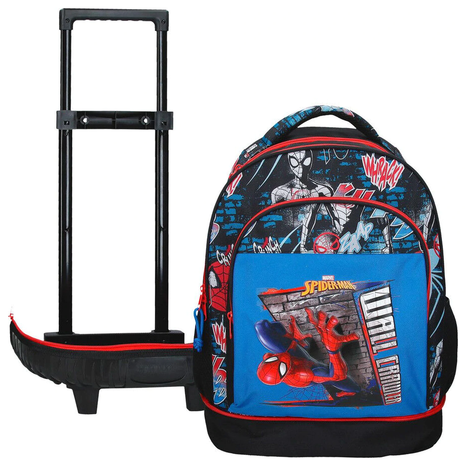Marvel Spiderman Wall Crawler izvlečni kompaktni voziček 43 cm fotografija izdelka