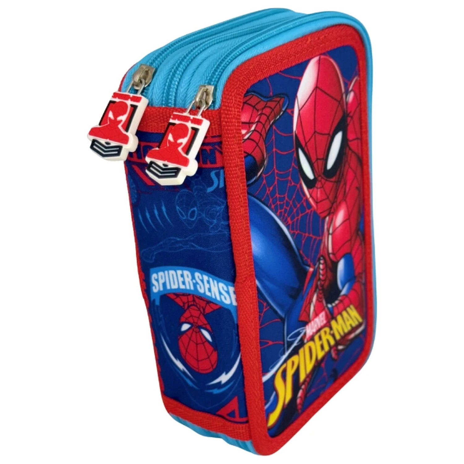 Marvel Spiderman Web trojni peresnica fotografija izdelka