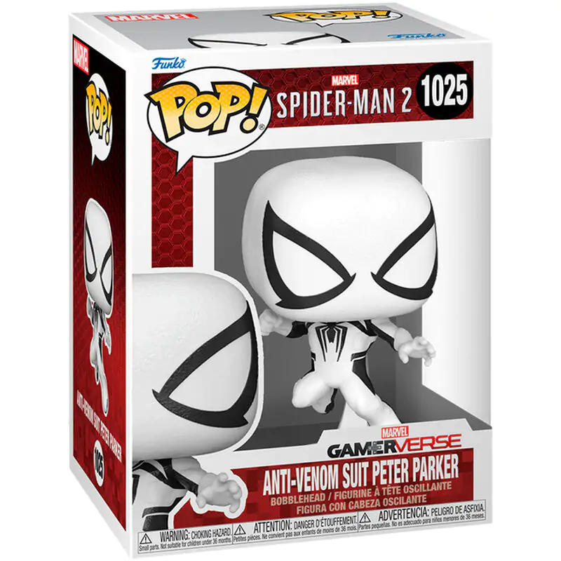 Spiderman 2 Funko POP! Games Vinil Figura Anti-Venom Peter 9 cm fotografija izdelka