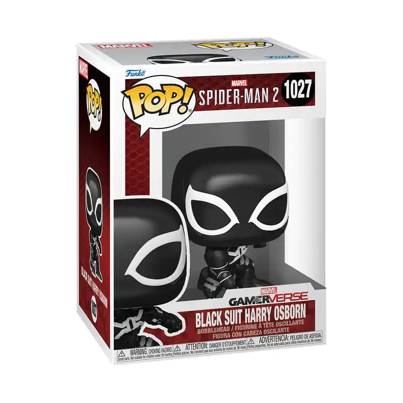 Spiderman 2 Funko POP! Games Vinil Figura Harry Osborn (Black Suit) 9 cm fotografija izdelka