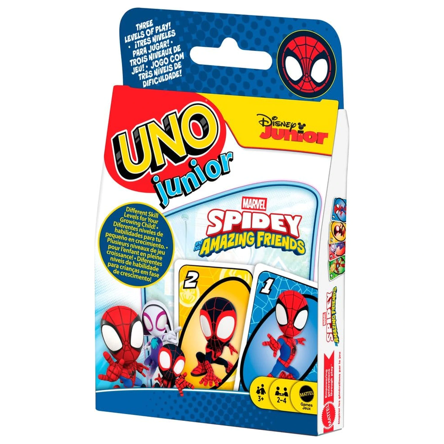 Spidey & His Amazing Friends UNO Junior Igra s kartami fotografija izdelka