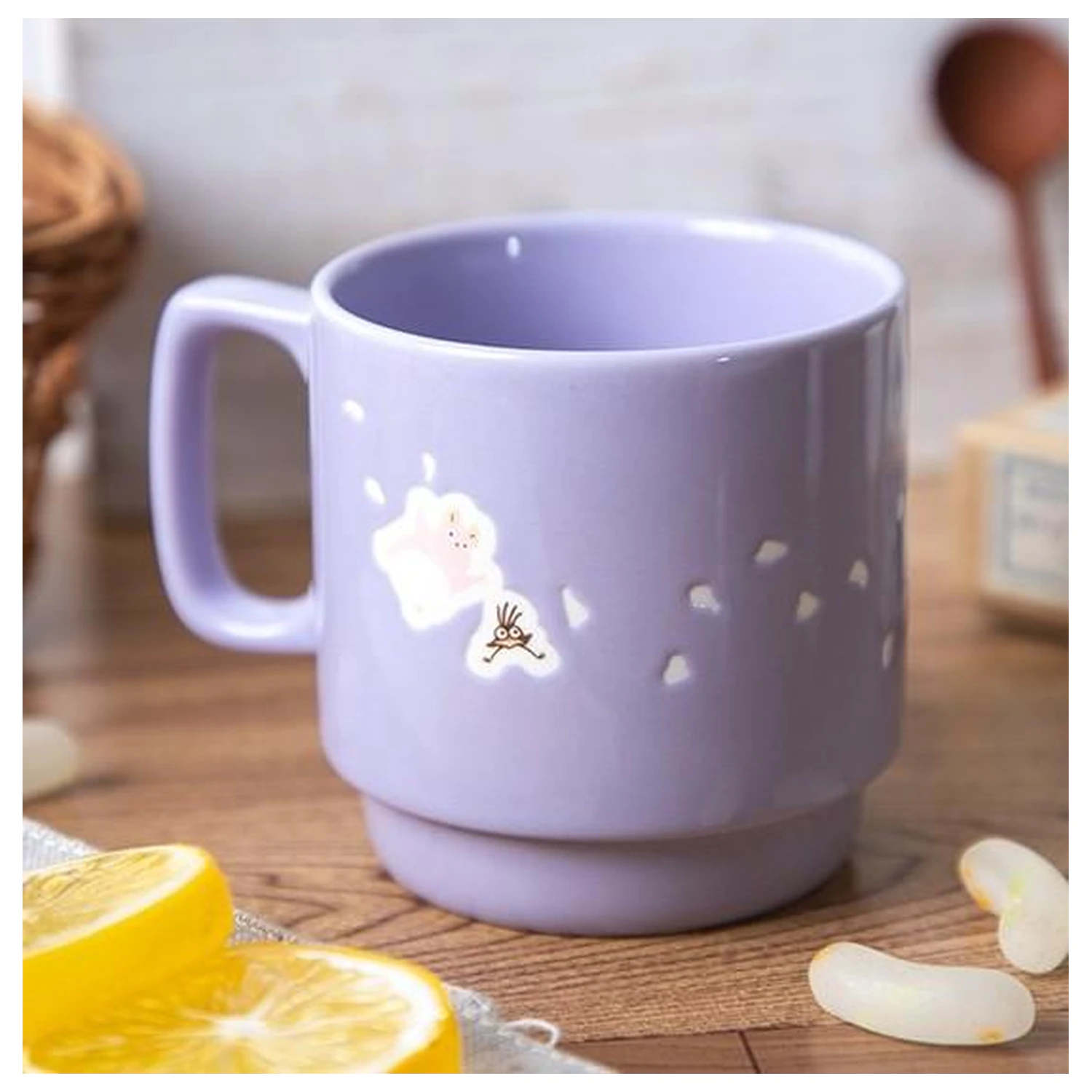 Spirited Away Chihiro & Haku reliefna barvna skodelica fotografija izdelka