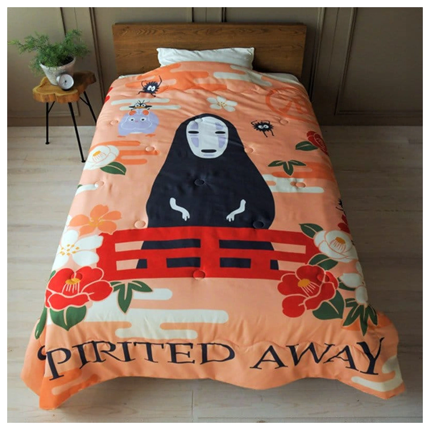 Spirited Away Natsu odeja Brez obraza in rože fotografija izdelka