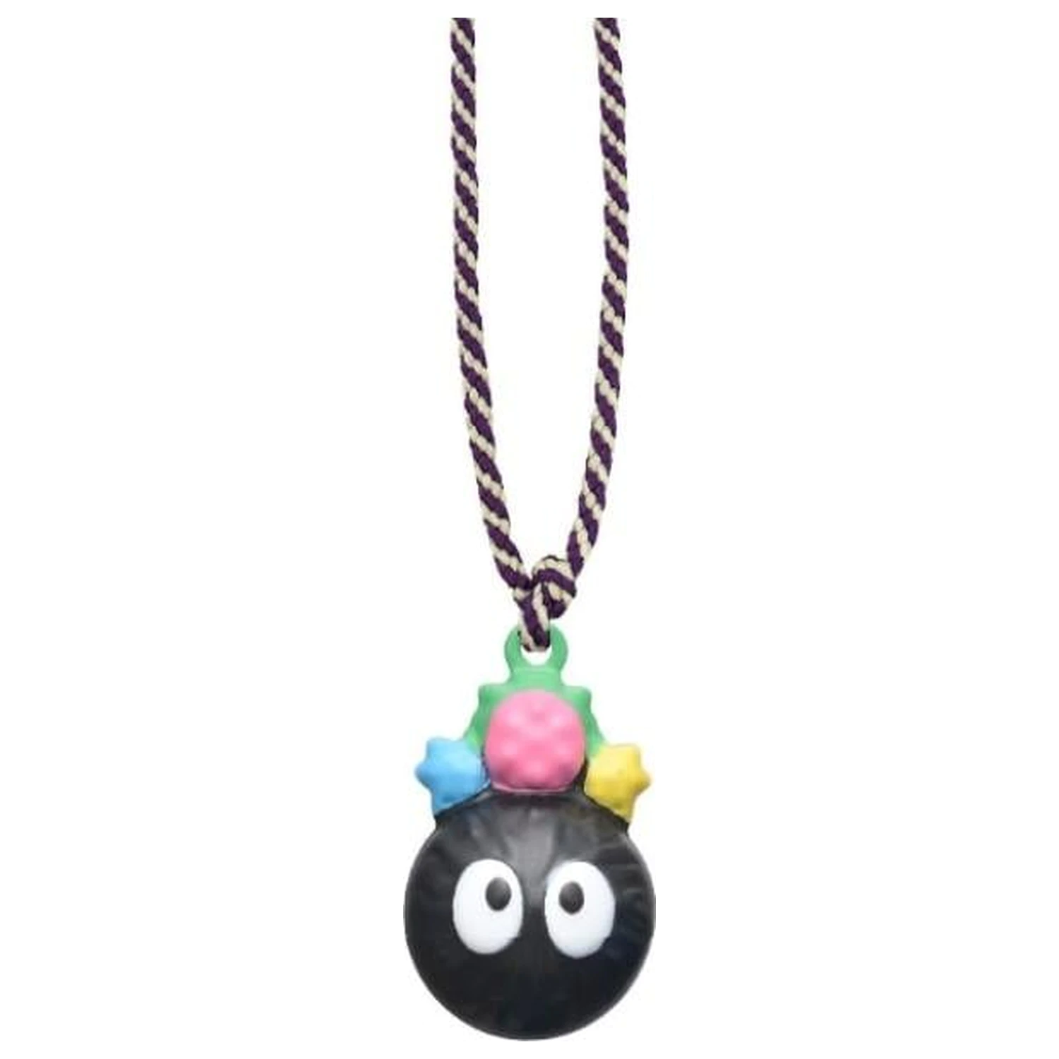 Spirited Away Noiraude obesek zvonček mreža Netsuke fotografija izdelka