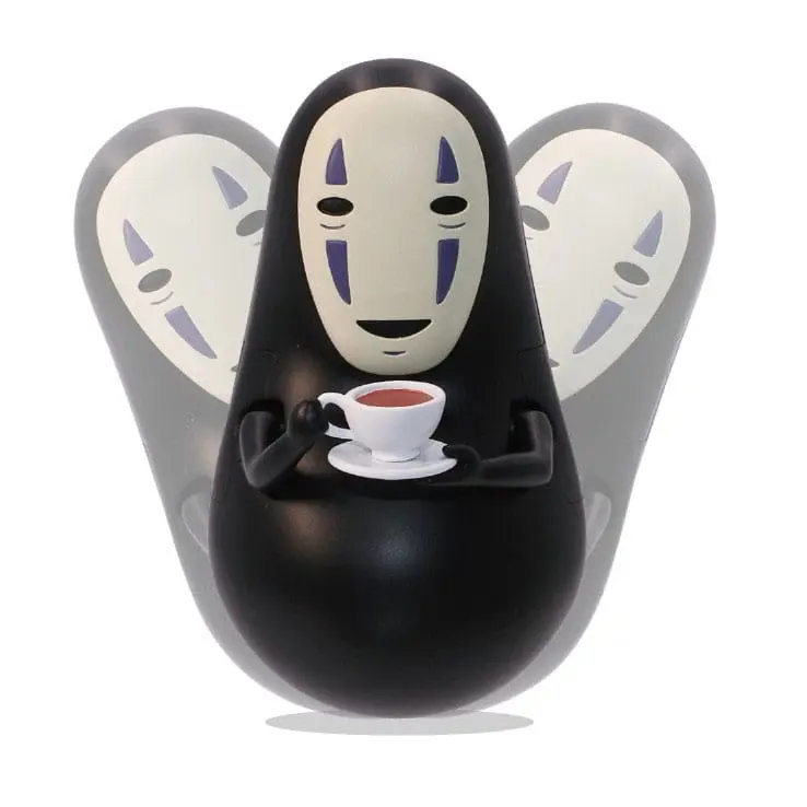 Spirited Away Okroglo dno Figurica No Face's coffe time 6 cm fotografija izdelka