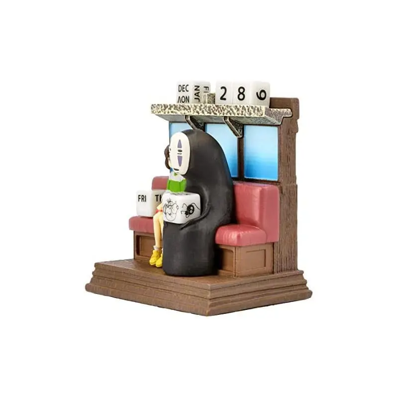 Spirited Away Statue Tri-wheeler Diorama / Calendar Take Unabara Train 11 cmKip Spirited Away Tri-wheeler Diorama / Calendar Take Unabara Train 11 cm fotografija izdelka