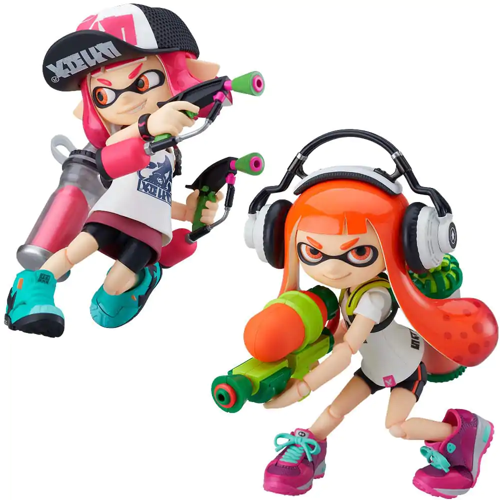 Splatoon/Splatoon 2 Figma Akcijska Figura Splatoon Girl DX Edition 10 cm fotografija izdelka