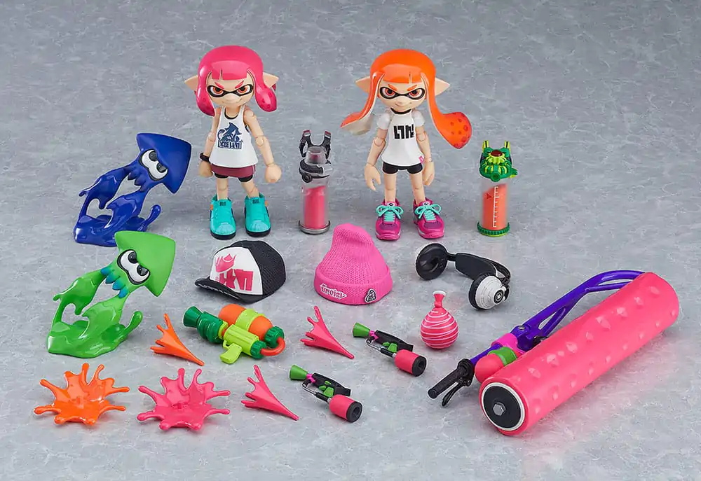 Splatoon/Splatoon 2 Figma Akcijska Figura Splatoon Girl DX Edition 10 cm fotografija izdelka