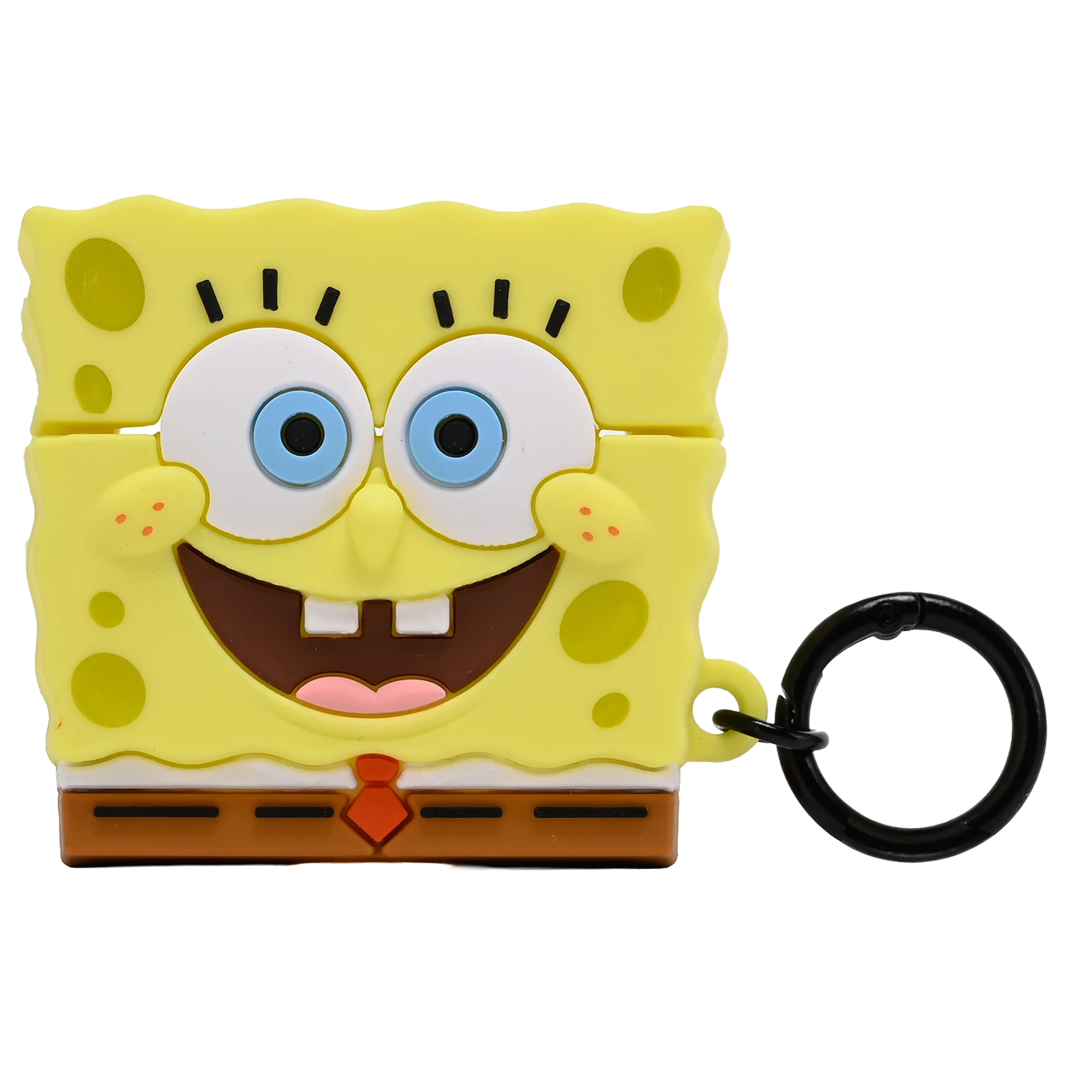 SpongeBob 3D pena etui za AirPods s sponko za torbo fotografija izdelka