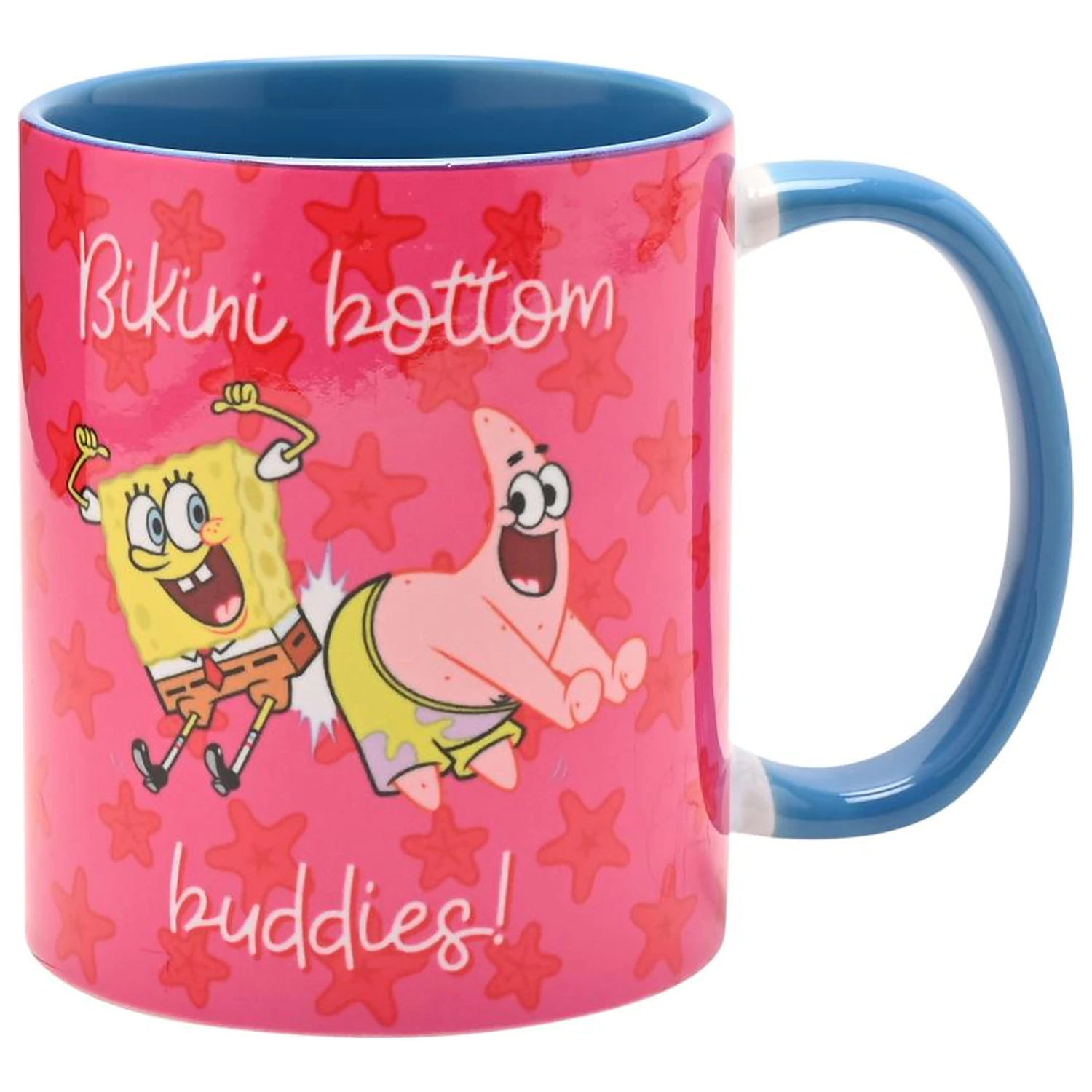SpongeBob Bikini Bottom Buddies Notranje barvna skodelica 325ml fotografija izdelka