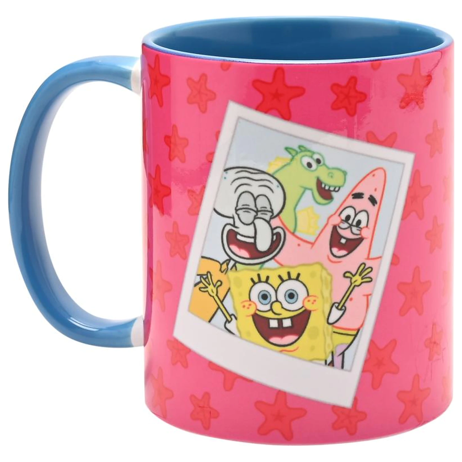 SpongeBob Bikini Bottom Buddies Notranje barvna skodelica 325ml fotografija izdelka